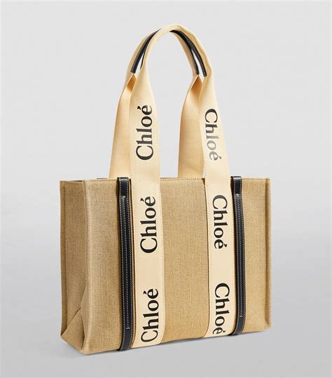 chloe tote bag|chloe woody medium tote bag.